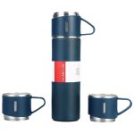 Stainless Steel Travel sports Water Bottle Gift Sets Vacuum Flask with 2 Cups