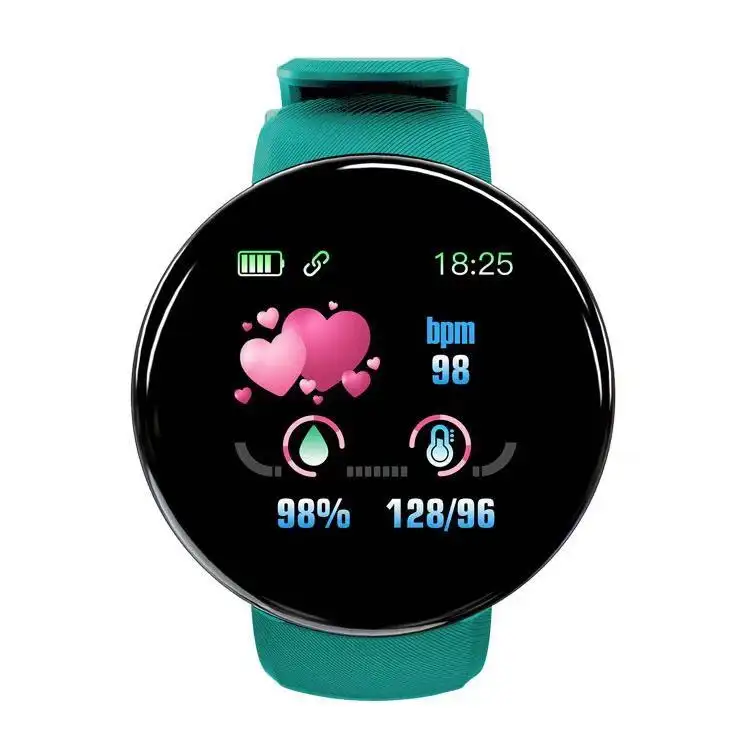 D18 Smart Watch Men Women smartwatches Blood Pressure Waterproof Digital D18s Watches Sports Fitness Tracker OEM ODM