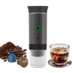 Portable mini Espresso Handheld Capsule heat water Coffee Machine