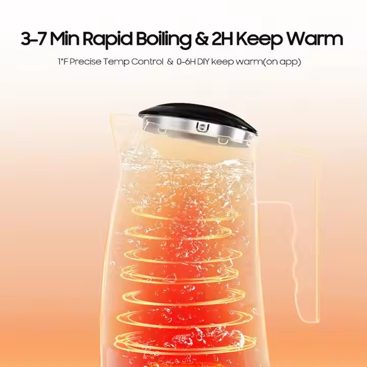 Digital Portable Electric Kettle With Temperature Control