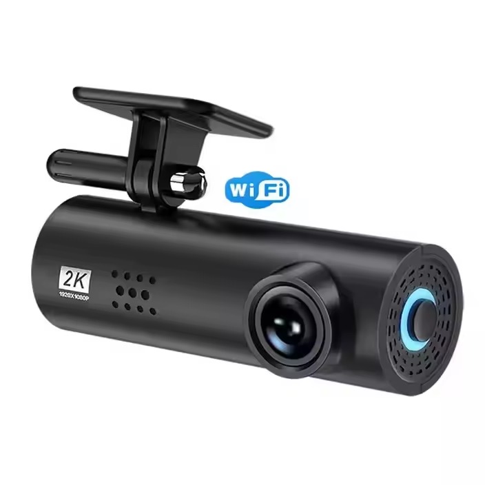 Hd 2K Car Black Box Night Vision App Control Car Dvr Single Camera Car Dash Cam With Wifi