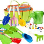 Kids Gardening Set 14Pcs Gardening Tools for Kids with Tote Bag