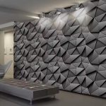 3D Wallpapers stickers Modern Geometric Self adhesive Wallpaper