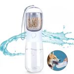 Portable Water Bottle Travel Pet Drinker Leakproof Dog Bowl Food Containers Dog Accessories