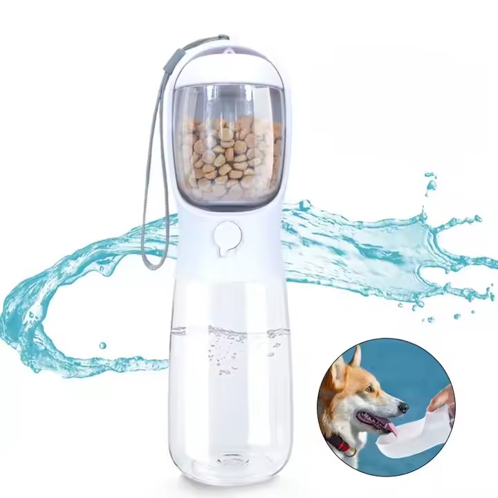 Portable Water Bottle Travel Pet Drinker Leakproof Dog Bowl Food Containers Dog Accessories