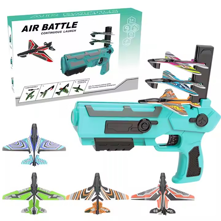 Airplane Launcher Airplane Catapult Toy Plane Launcher Gun for Kids