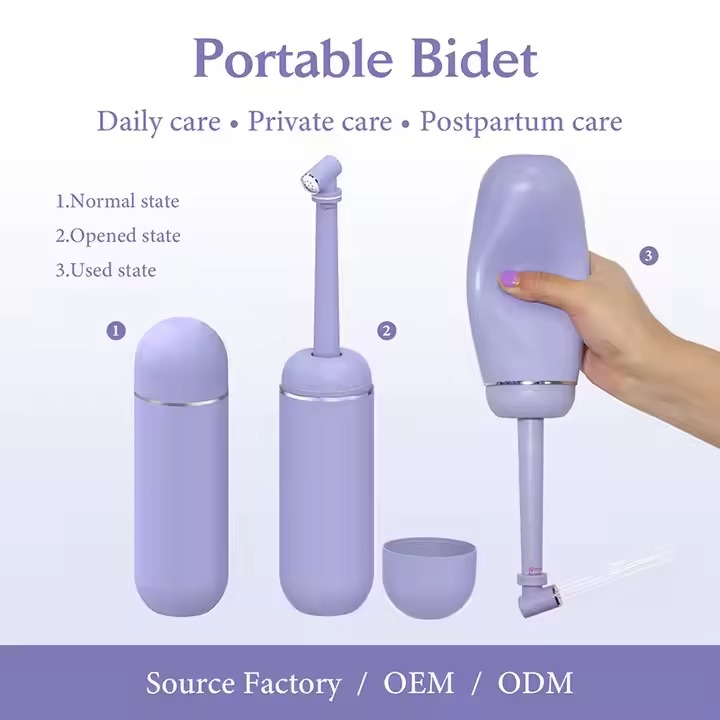 Handheld Personal Bidet peri bottle for postpartum portable bidet care