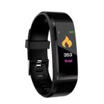 Fitness Tracker Smartband Wristband health monitoring exercise hand 115 plus smart watch