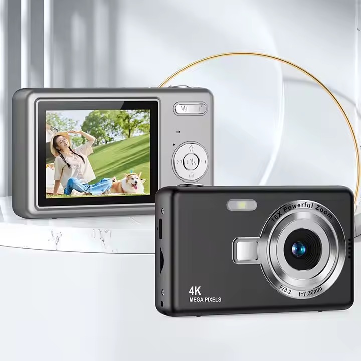 Digital Camera Anti-Shake Autofocus Vlogging Camera 2.4 Inch IPS Screen Photography Children Camera