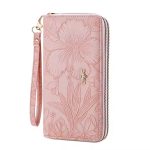 Fashionable Long Large Capacity Pu Leather Wallet Women Clutch Wallets