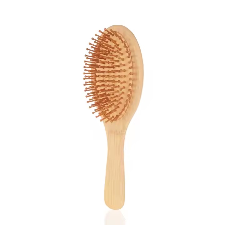 Wooden Paddle Brush Set Eco Friendly Scalp Brush Massager Combs Hairbrush