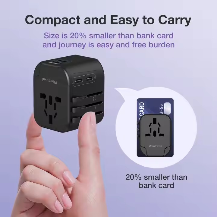 USB Port World AC Power Charger Multinational AU US UK EU Travel Adapter