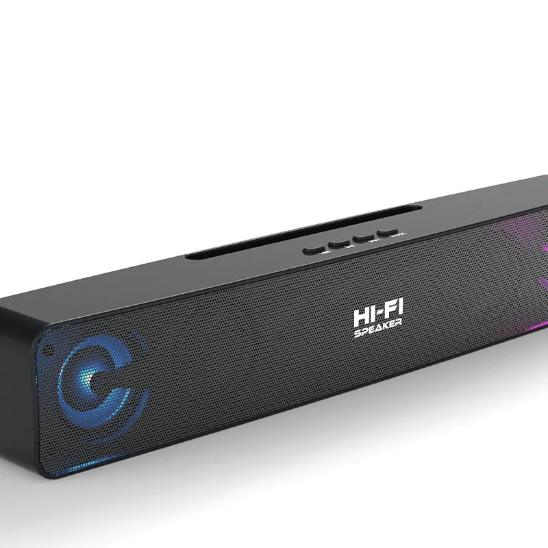 Soundbar  Speaker Wireless BT Speaker Subwoofer with Lithium Battery Sound Bar Speaker