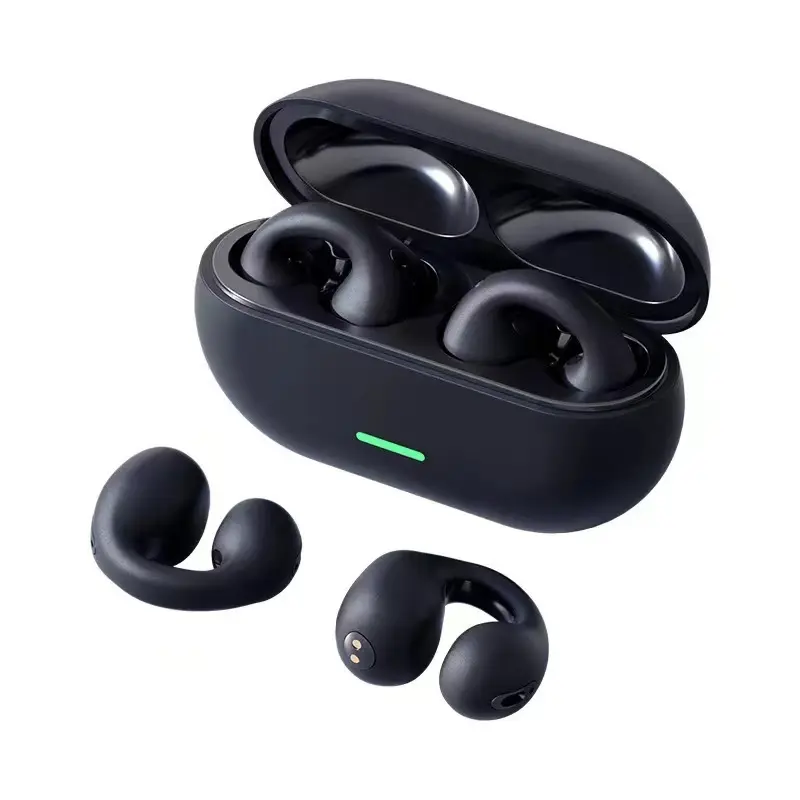 Bone Conduction Wireless Earphone Noise Reduction Handsfree TWS Cuffs Gym Running Earbuds Waterproof Sports Headphones for Ambie