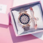 9 Colors Watch Set 2024 Luxury Women Watches Crystal Bracelet Ladies watches