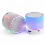 A9 Mini Portable mobile phone wireless Speaker with Colorful LED Light