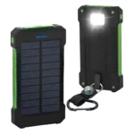 Fast Charging Dual Port Solar Power Bank  20000mAh Hot Sale Emergency Polymer Battery Smart Phone Display Features